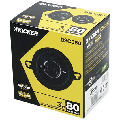 DS350 3.5" Speakers with METRA Harness for Chevy Corvette (2005-2013)