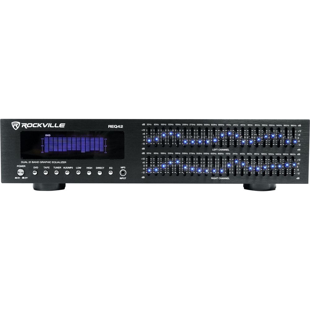 Home Theater Bluetooth Receiver+Equalizer EQ+(4) 8" Ceiling Speakers