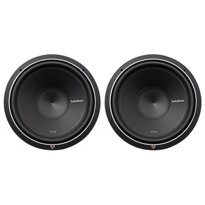 (2) Rockford Fosgate Punch P2D4-15 800 Watt RMS 15" Car Audio Subwoofers Subs