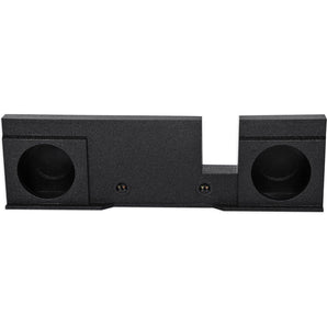 Dual 12" Sealed Subwoofer Sub Box Enclosure For 04-08 Ford F150 Xcab SuperCrew