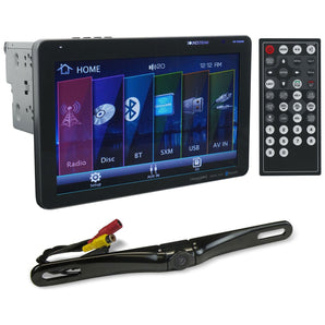 Soundstream VR-1032XB 10.3" Car Monitor DVD Bluetooth/XM/USB Receiver+Backup Cam