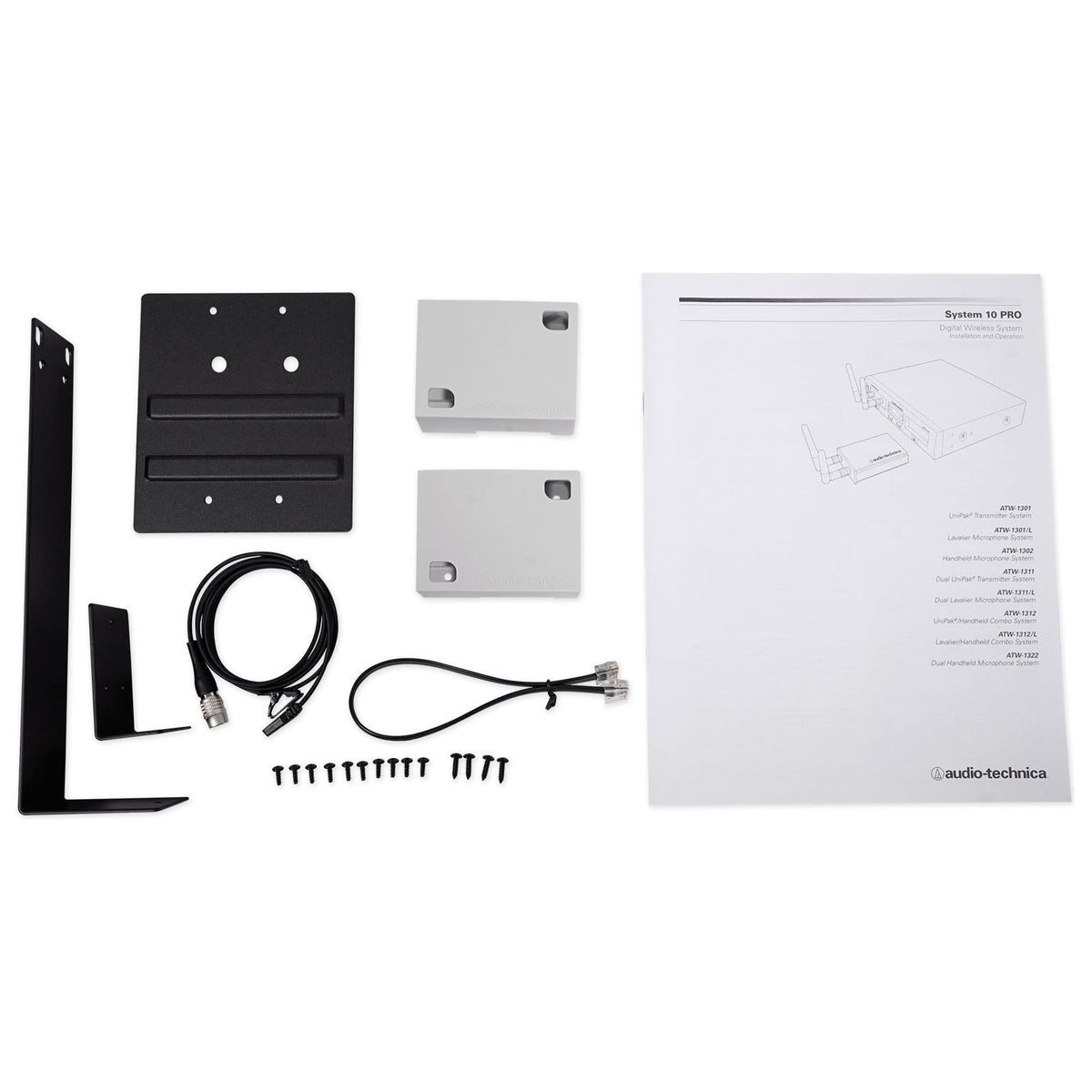Audio Technica ATW-1312/L System 10 PRO Wireless Handheld+Lavalier Microphone