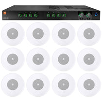 CSMA240 2x40W Amplifier + (12) 4" Ceiling Speakers