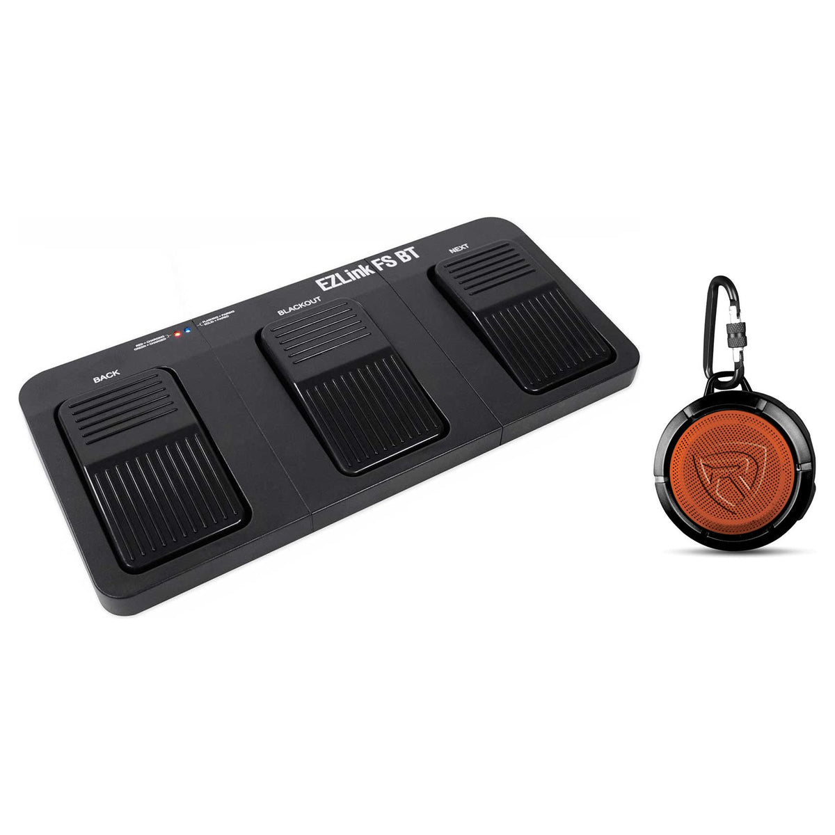 Ezlink FS BT Bluetooth Footswitch + RPB1 Waterproof Speaker