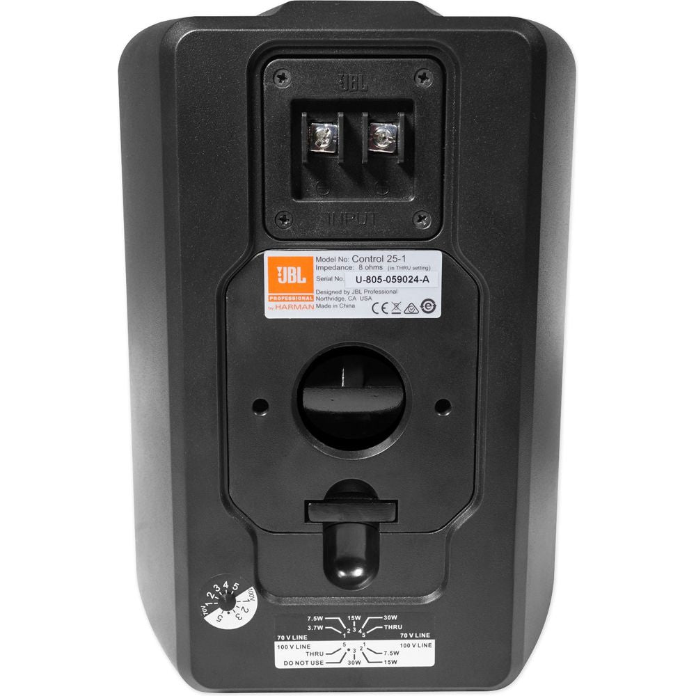Control 25-1 5.25" 70V Wall-Mount Speakers (Set of 4)