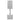 Rockville RSPAT M20 Threaded Subwoofer to Speaker Pole Mount Adjustable Stand