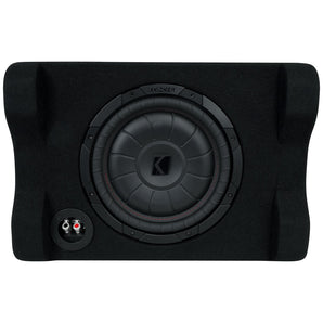 KICKER 48CVTDF102 CVTDF Down-Firing 10" 700w Subwoofer+Sub Box Enclosure CompVT