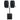 Rockville DJ Package w/ (2) 12" Active Speakers+Dual Mount+12" Powered Subwoofer