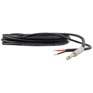 Rockville RTSBW20 20 Foot 1/4" TS to Bare Wire Speaker Cable,16 AWG,100% Copper