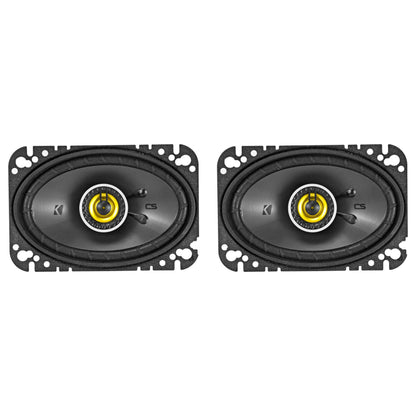 CSC 6.5" 600W + CSC 4x6" 300W Coaxial Speaker Combo Pack