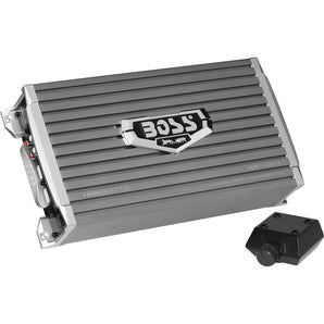 Boss Audio AR1600.4 1600 Watt 4-Channel Car Audio Amplifier+Amp Kit+Bass Remote