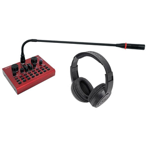 Vocopro Steamer-Desktop Live Stream USB Audio Interface w/Microphone+Headphones