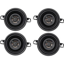 (4) ZS35CX 3.5" Coaxial Car Speakers, 500 Watt Total