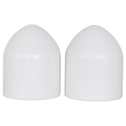 NF1-116 6.5" Speakers + MAC65W White Aluminum Tower Pods