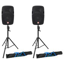 SPGN128 2-Pack + RVCS2 Crank-Up Stands Bundle