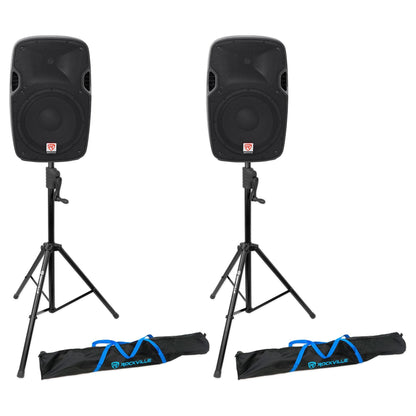 SPGN128 2-Pack + RVCS2 Crank-Up Stands Bundle