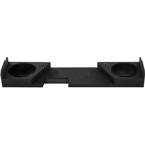 Double Cab Dual 10" Sealed Subwoofer Sub Box Enclosure For 2014-2017 GMC/Chevy