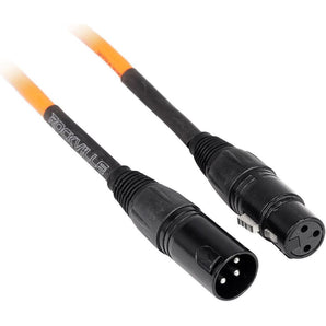 12 Rockville 6' Female to Male REAN XLR Mic Cable (6 Colors x 2 of Each)