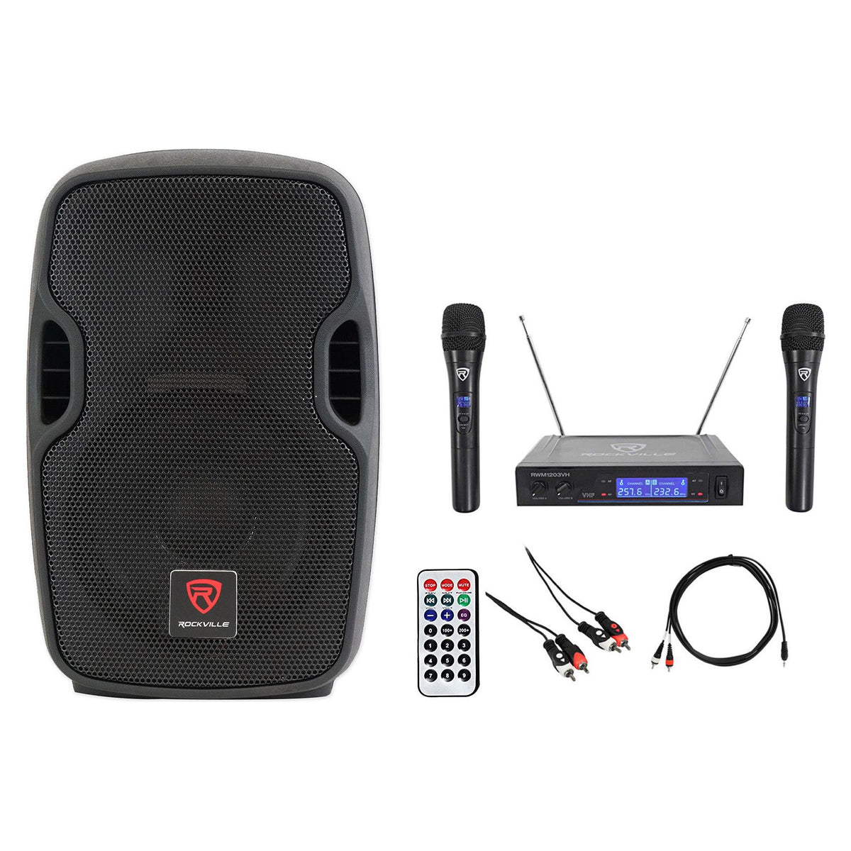 BPA8 Karaoke System with Wireless Microphones
