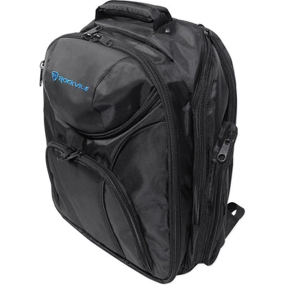 AR8 8-Channel Mixer Bundle with 4 Handheld Microphones, Headphones and Travel Backpack