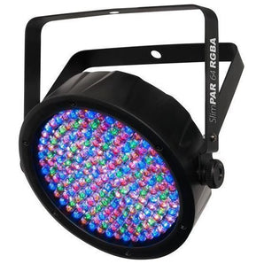 (12) Chauvet SlimPAR 64 RGBA DMX LED Wash Lights+(6) Free RGB Par Can Lights