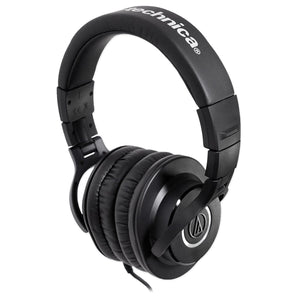 Audio Technica ATH-M40x Closed-Back Dynamic Studio Monitor Headphones ATHM40x