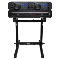 Gemini CDX-2250i DJ Dual Two Deck CD/MP3 Media Player+Adjustable Stand