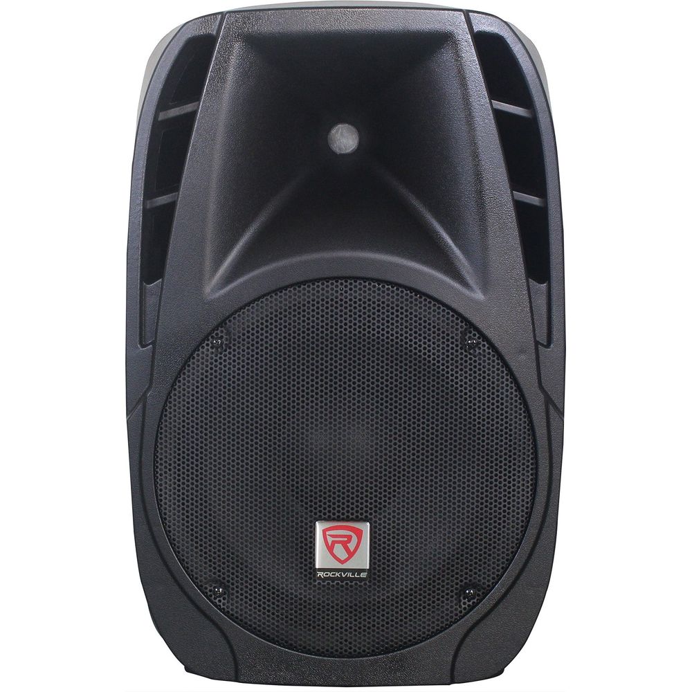 Rockville 12" Church Speakers+Mixer+Stands+Mics+Bluetooth 4 Church Sound Systems