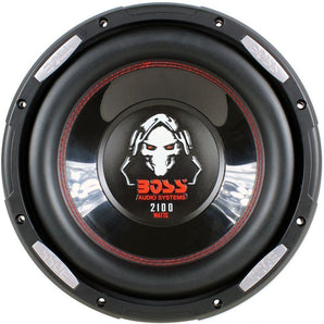 Boss Audio P106DVC PHANTOM 10" 2100 Watt Dual 4-Ohm Subwoofer Car Stereo Sub