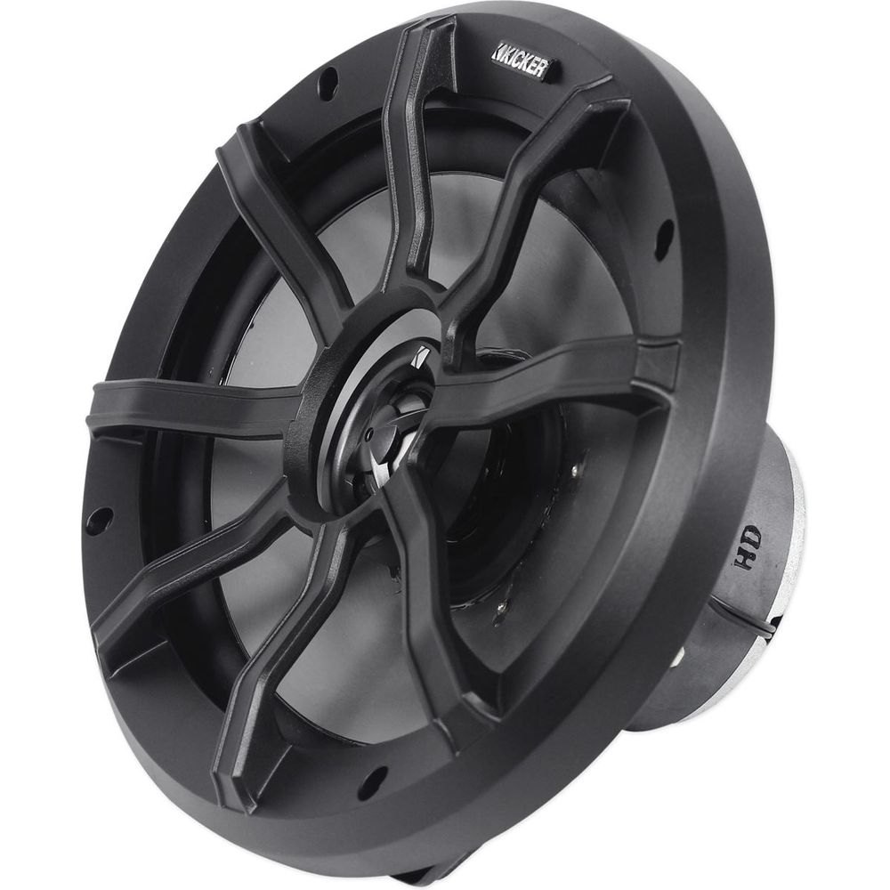 (2) kicker PS69 6x9" 360° Degree Swivel Chrome Surface Mount Boat Speakers