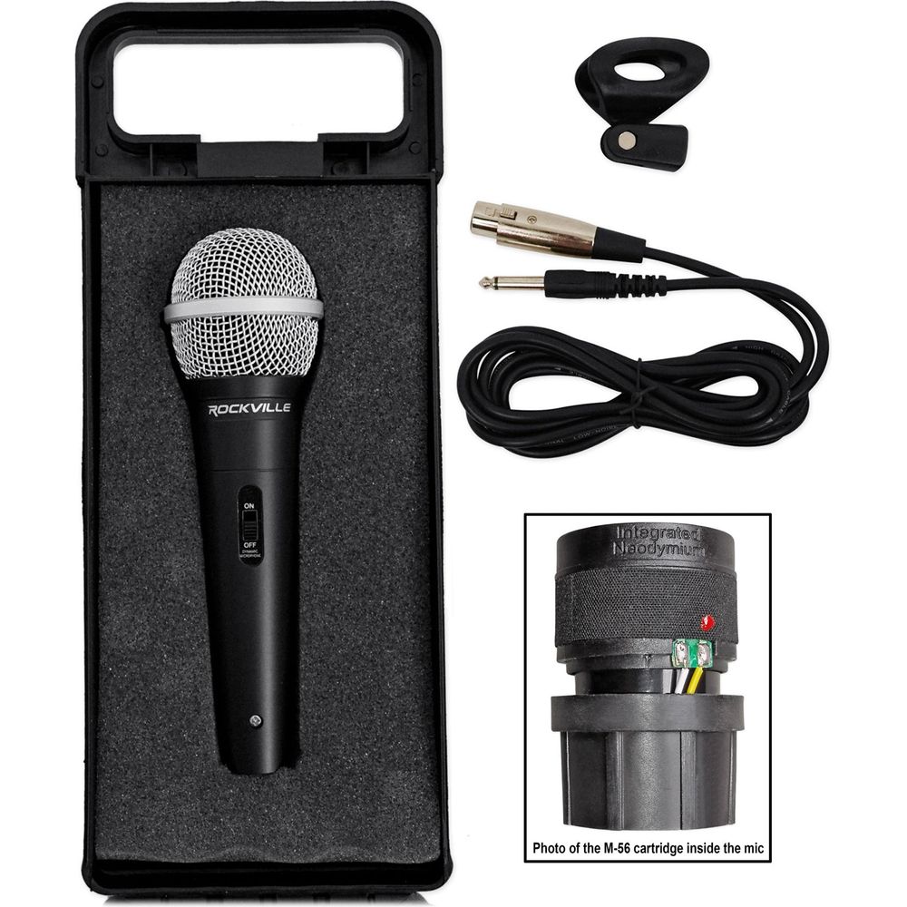 Karaoke Microphone+Mic Stand+Carry Bag+Cable+Tablet/SmartPhone Stand
