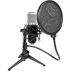 Rockville RCM01 Podcast Podcasting Studio Microphone+Shockmount+Stand+Pop Filter