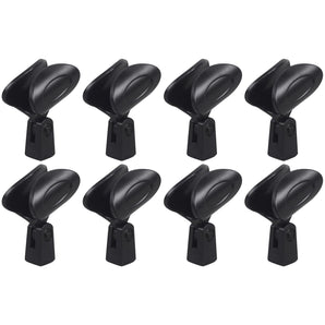 8 Rockville Universal Wireless Microphone Clip Flexible Plastic+Copper Threading