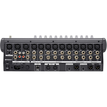 StudioLive 16.0.2 USB Mixer + (8) RMC-XLR Microphones + (15) XLR Cables