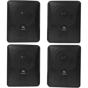 (4) JBL Control 25-1 5.25" 30w 70v Wall-Mount Commercial Restaurant/Bar Speakers