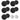 (10) HC55 5.25" 300 Watt Black In-Ceiling Home Theater Speakers+JBL Subwoofers