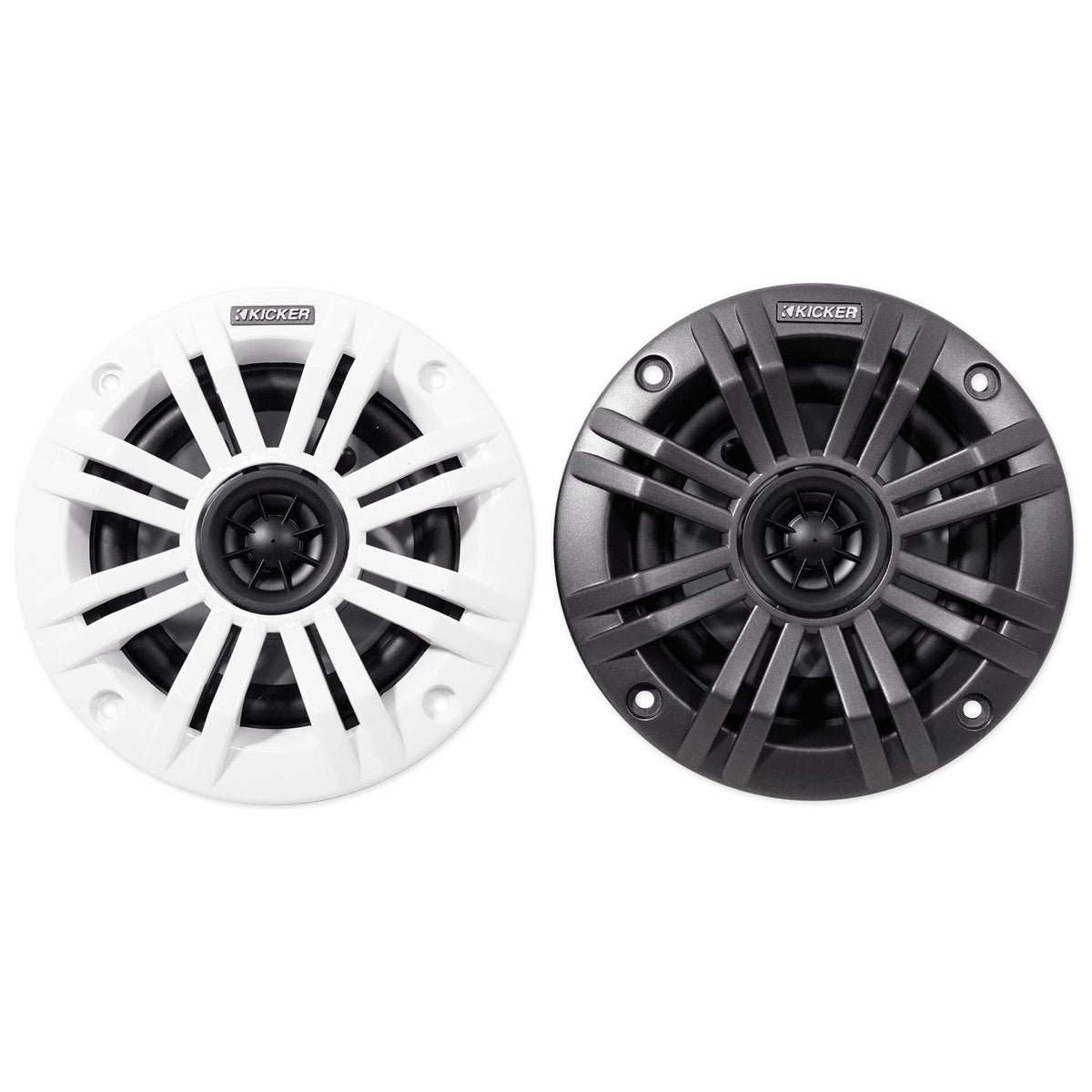 45KM42 4" Speakers + KMMTES Mini Wakeboard Tower Enclosures