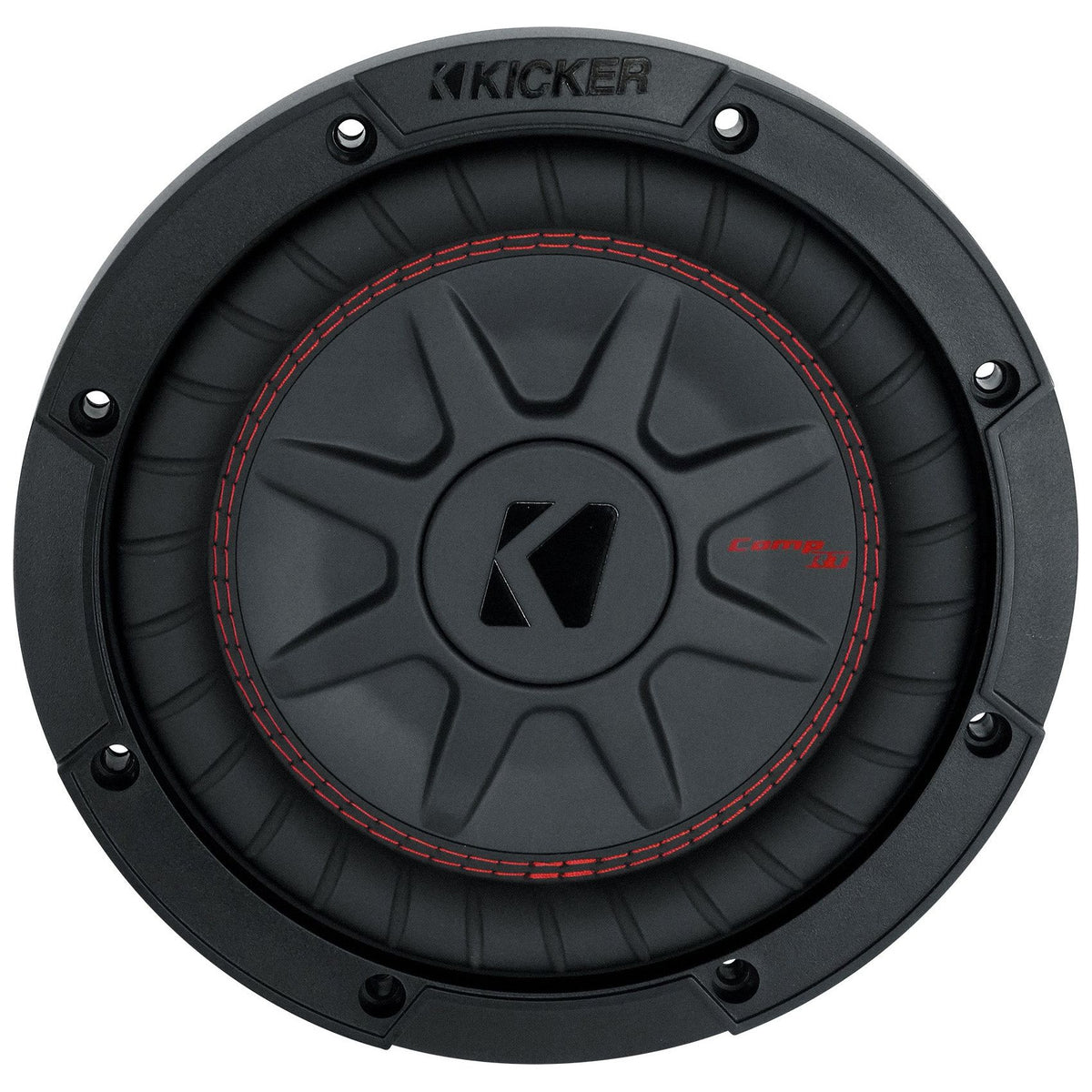 48CWRT84 CompRT8 600W Shallow Slim 8-Inch Subwoofers, DVC 4-Ohm (Pair)