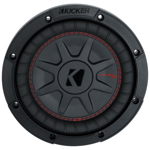 (2) Kicker 48CWRT84 COMPRT8 1200 Watt 8" DVC 4-Ohm Car Stereo Subwoofers Subs