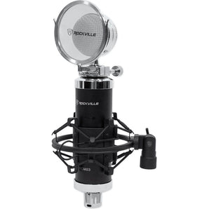 Rockville RCM03 Video Conference Live Stream Recording Microphone Zoom Mic