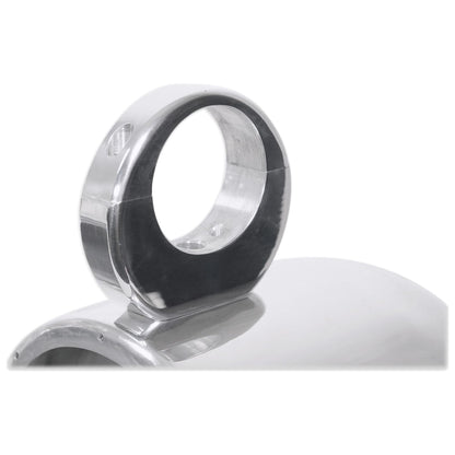 MAC80S 7.7" Silver Aluminum Wakeboard Tower Speaker Pods+Covers