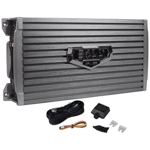 New Boss Armor AR2000M 2000 Watt Mono Amplifier Car Audio Amp + Bass Remote