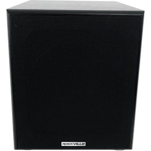 Rockville Multi Room Home Audio System w/8) 8" Ceiling Speakers+10" Subwoofer