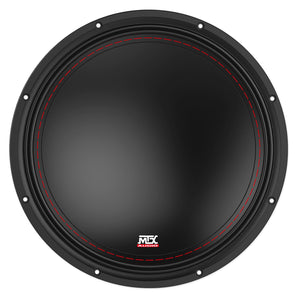 MTX 3510-04 12" 500 Watt SVC 4-ohm Car Audio Subwoofer+Sealed Sub Box Enclosure