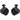 4 Rockville RWB70B 6.5" Rollbar Tower Speakers+Covers for Polaris RZR/ATV/UTV