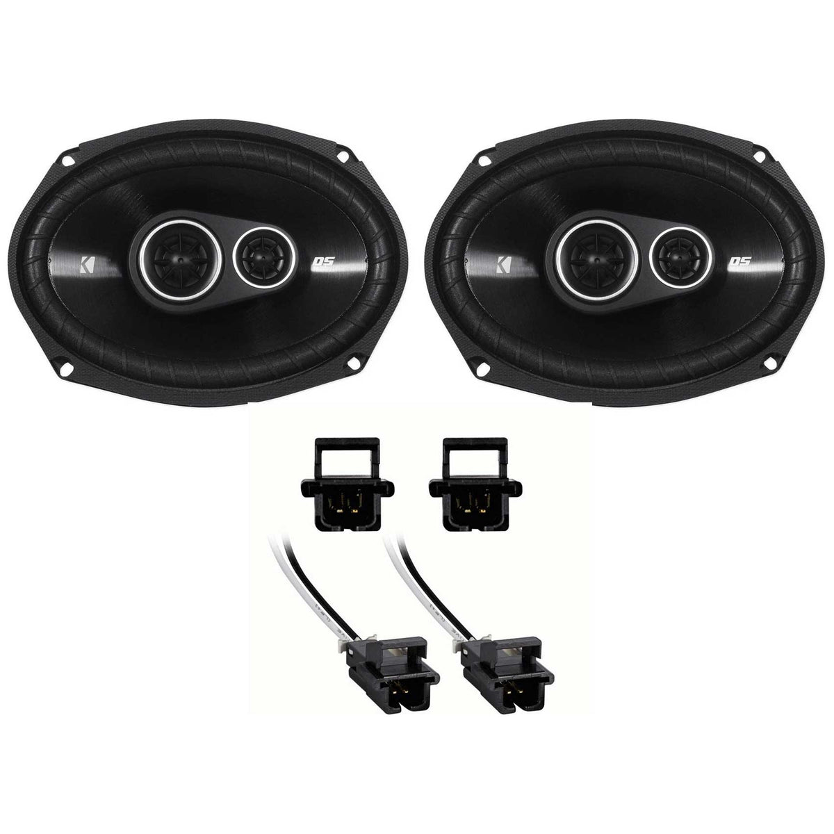 6x9" Rear Deck Speaker Replacement Kit For 1996-1999 Cadillac Eldorado