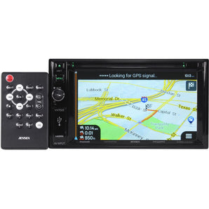 Jensen VX7022 Double DIN 6.2 GPS Navigation Receiver+DVD/iPhone Mirror/Bluetooth