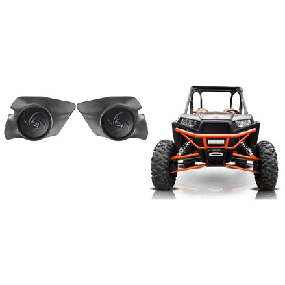 Rockville RockZR Kick Panel Pods with RSM65B Speakers for Polaris RZR