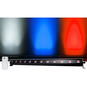 (2) American DJ ADJ UB 12H 41.75" RGBAW+UV LED DMX Wash Light Bars+Controller