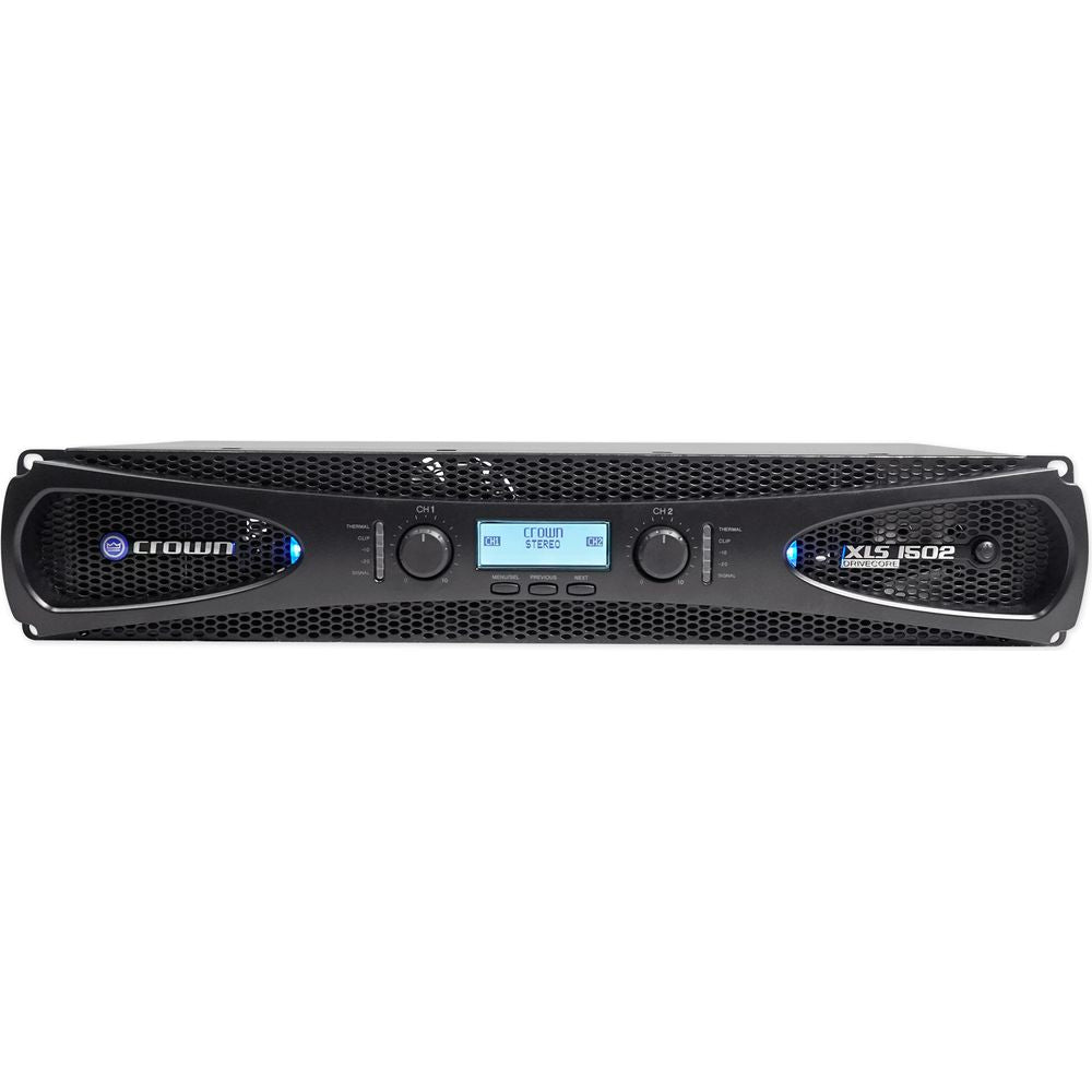 JRX225 Dual 15" PA Speakers with Crown XLS1502 Amplifier and Cables